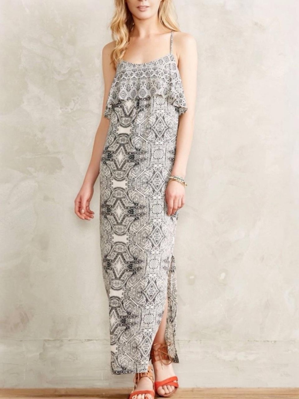 Vanessa Virginia Anthropologie Talitha Maxi Dress